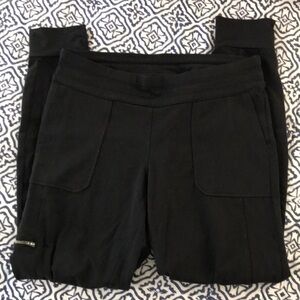 Athleta sz S black cargo joggers